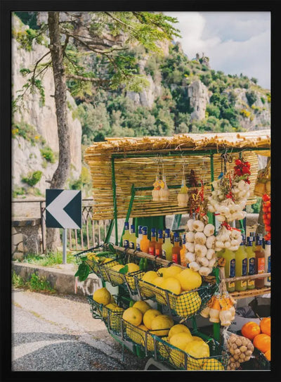 Amalfi Coast Drive XV - Stretched Canvas, Poster or Fine Art Print I Heart Wall Art