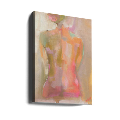 Woman S Back - Stretched Canvas, Poster or Fine Art Print I Heart Wall Art