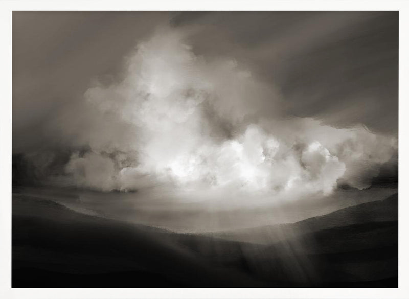 Storm - Stretched Canvas, Poster or Fine Art Print I Heart Wall Art