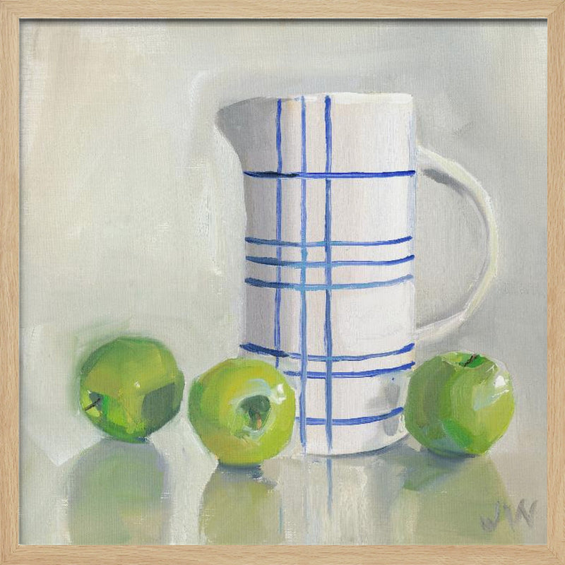 Lauren S Still Life - Square Stretched Canvas, Poster or Fine Art Print I Heart Wall Art