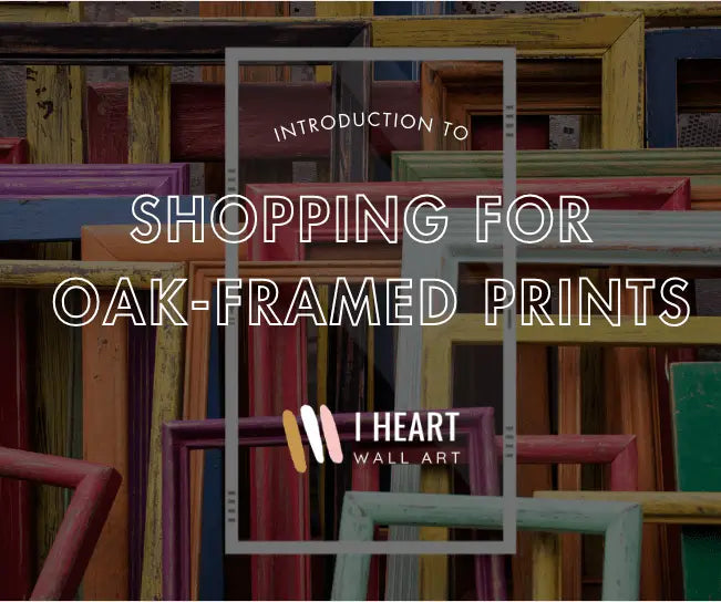 The Top Question You Should Ask When Buying An Oak-Framed Canvas Print - I Heart Wall Art 