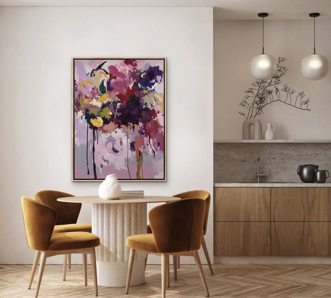 Abstract Floral Prints - I Heart Wall Art 