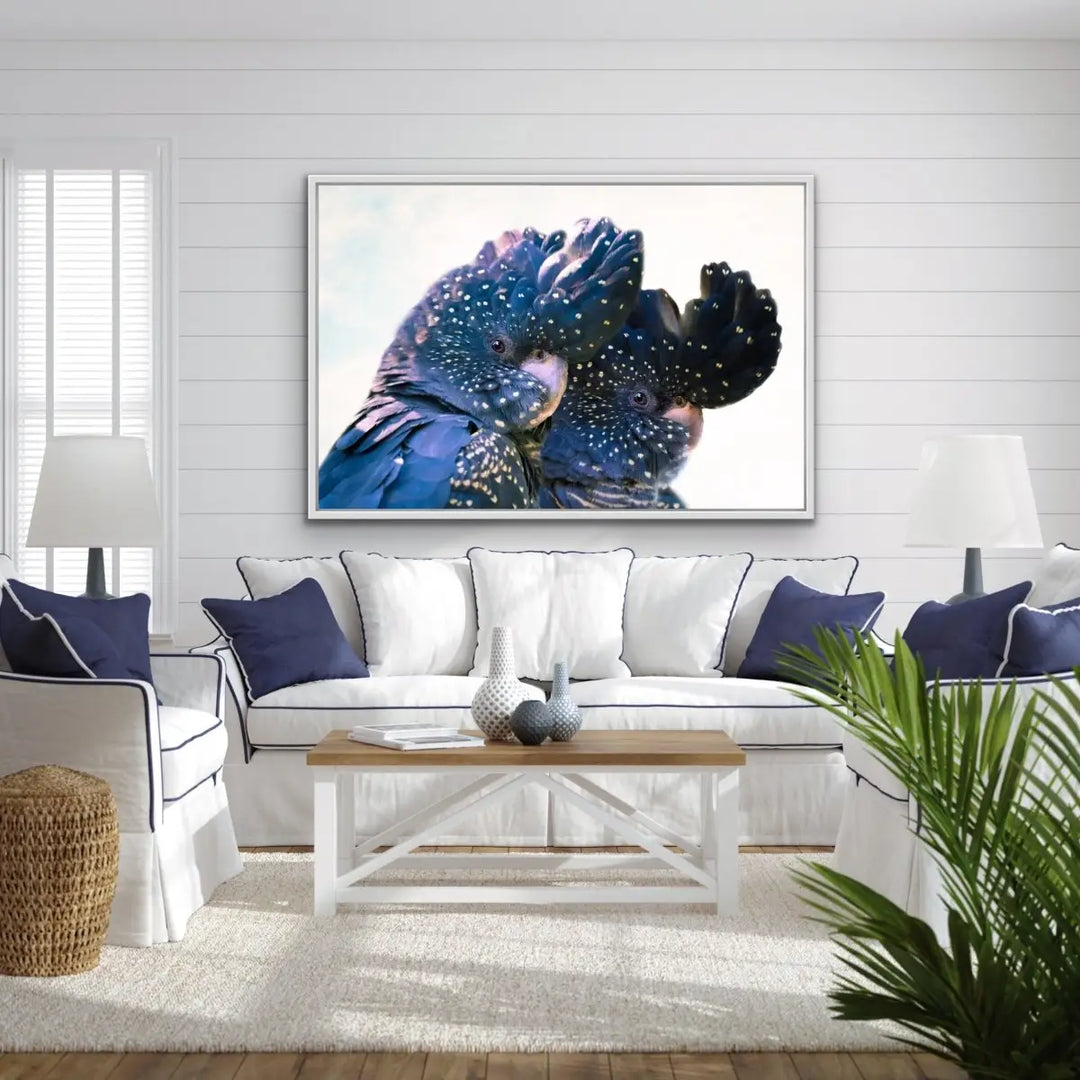 Black Cockatoo Wall Art - I Heart Wall Art 