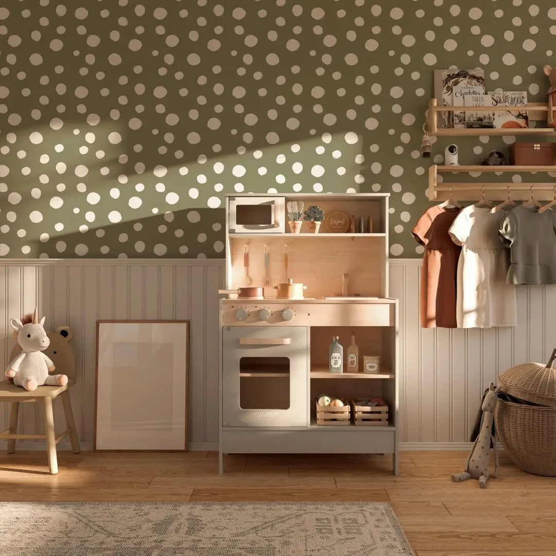 Green Wallpaper - I Heart Wall Art 