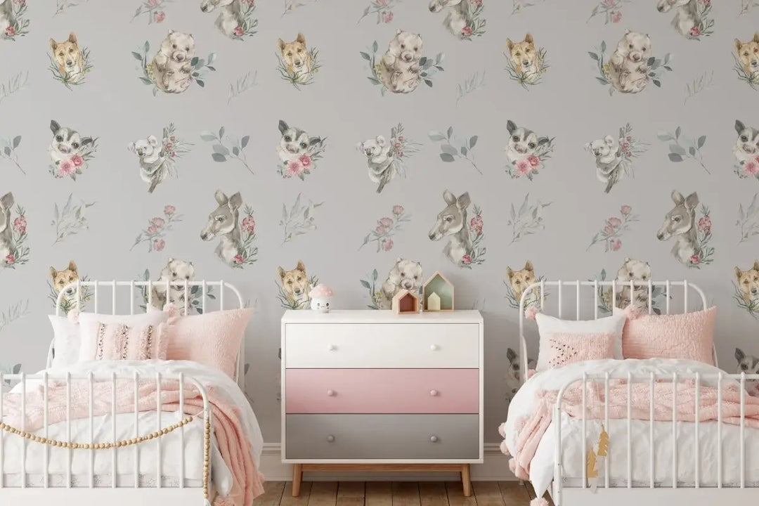 Kids Wallpaper - I Heart Wall Art 