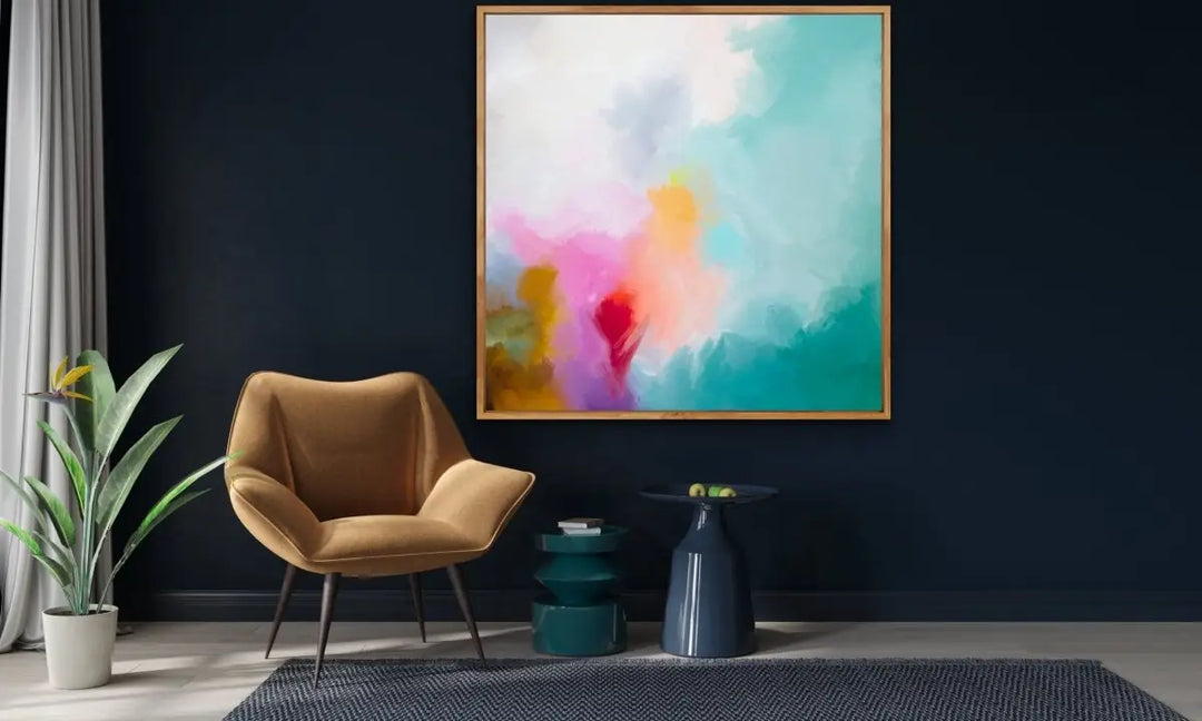 Turquoise Wall Art - I Heart Wall Art 