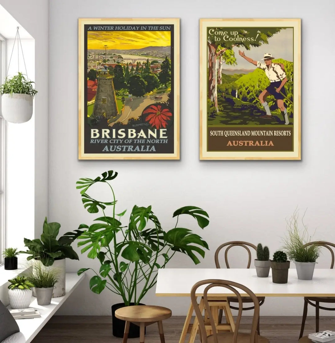 Vintage Travel Posters - I Heart Wall Art 