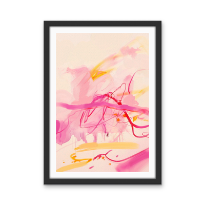 Brighter Days - Abstract Colour Stretched Canvas or Wall Art Print I Heart Wall Art