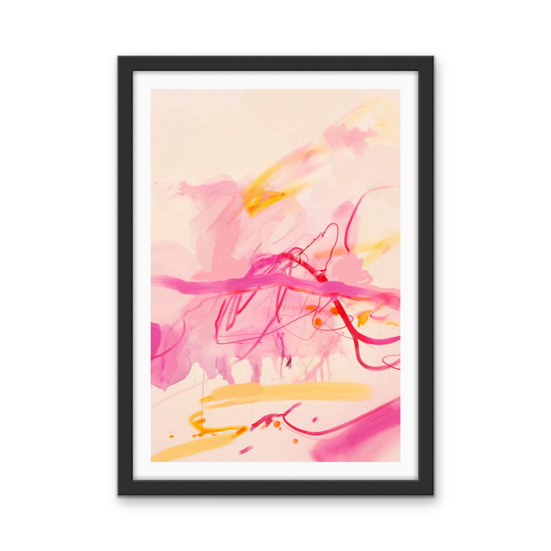 Brighter Days - Abstract Colour Stretched Canvas or Wall Art Print I Heart Wall Art