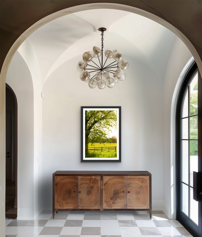 Rosyln - Green Modern Abstract Stretched Canvas or Wall Art Print I Heart Wall Art