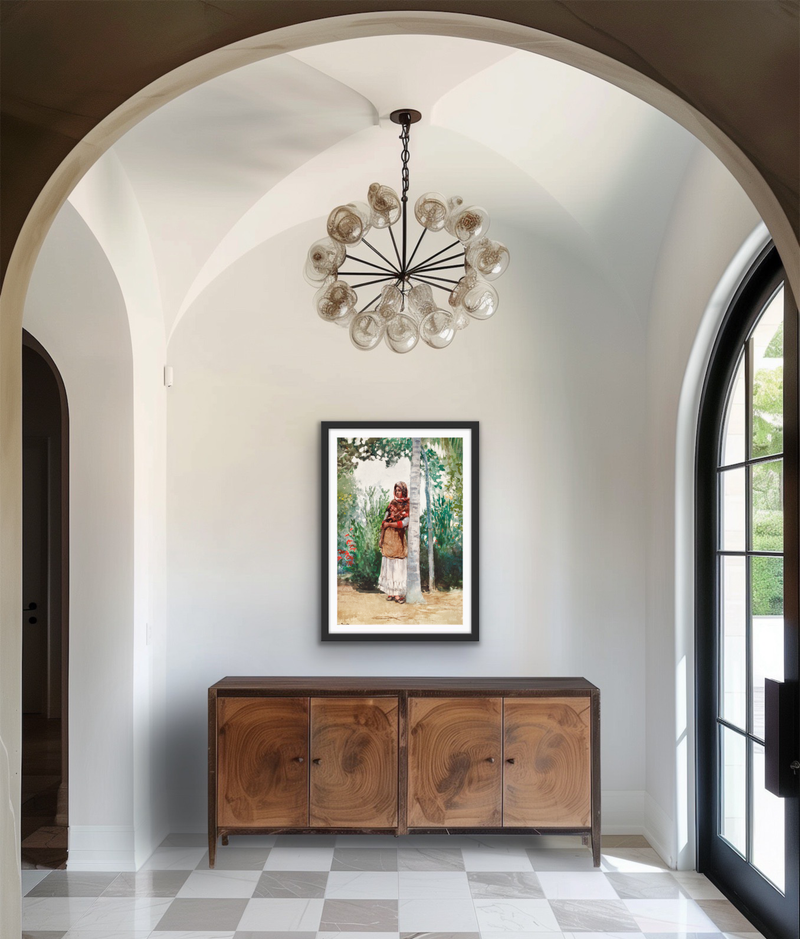 Under a Palm Tree (1886) by Winslow Homer - Stretched Canvas or Wall Art Print I Heart Wall Art Australia