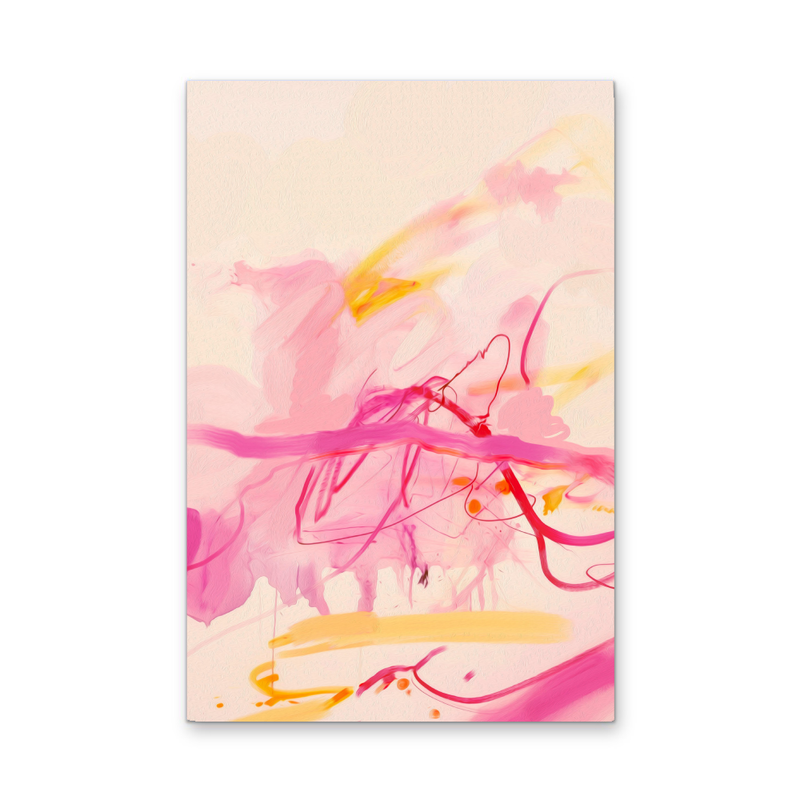 Brighter Days - Abstract Colour Stretched Canvas or Wall Art Print I Heart Wall Art