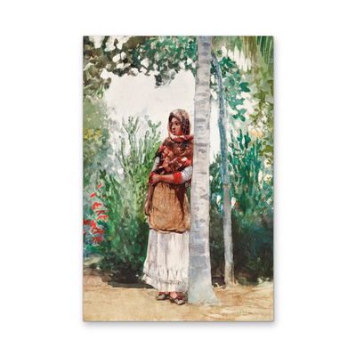 Under a Palm Tree (1886) by Winslow Homer - Stretched Canvas or Wall Art Print I Heart Wall Art Australia