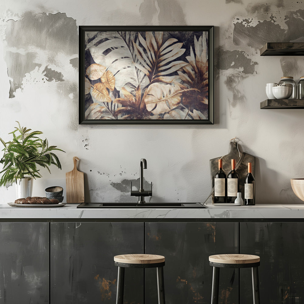 23 Junglerk02x A - Stretched Canvas, Poster or Fine Art Print I Heart Wall Art