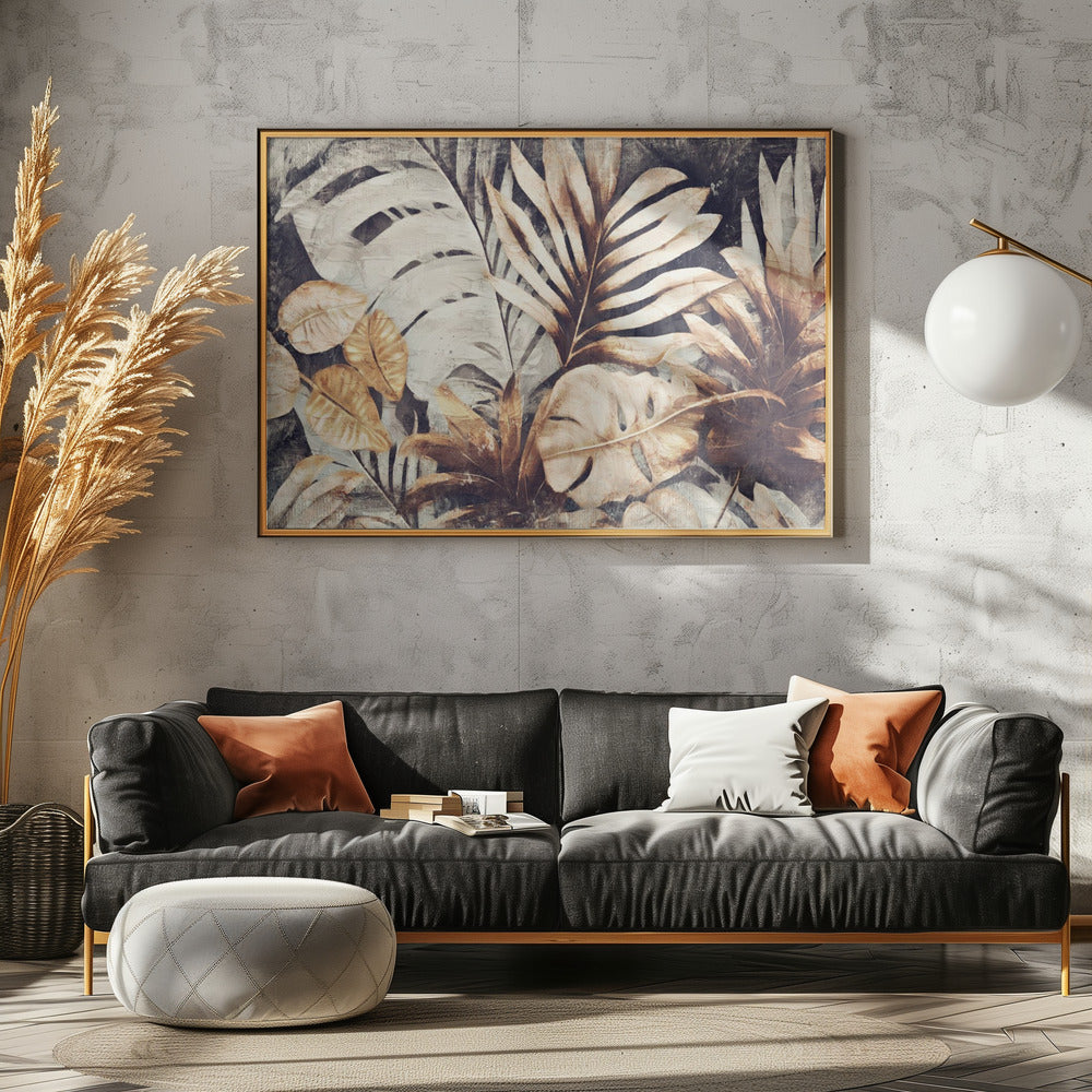 23 Junglerk02x A - Stretched Canvas, Poster or Fine Art Print I Heart Wall Art