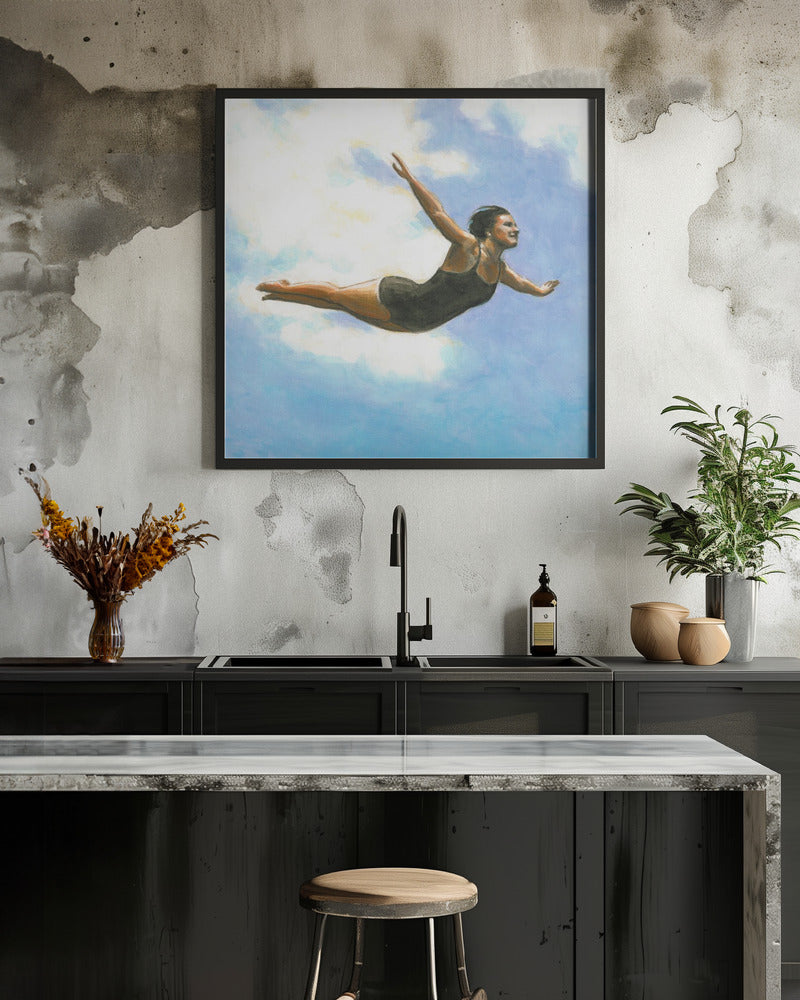 2629081 - Square Stretched Canvas, Poster or Fine Art Print I Heart Wall Art