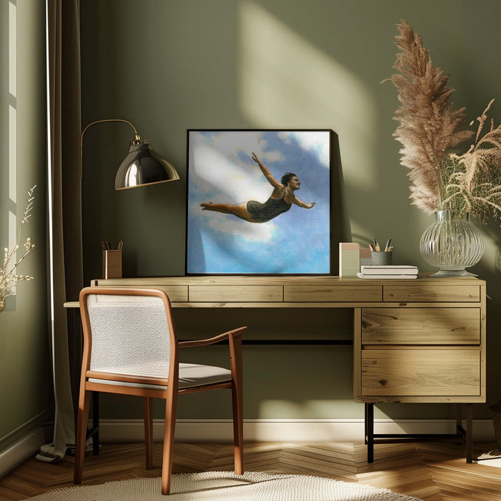 2629081 - Square Stretched Canvas, Poster or Fine Art Print I Heart Wall Art
