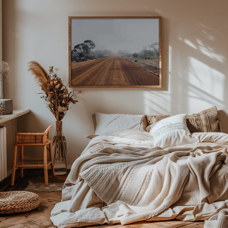Red Dirt Road- Australian Outback Landscape Photographic Print