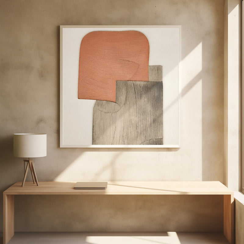 Plissê I - Stretched Canvas, Poster or Fine Art Print I Heart Wall Art