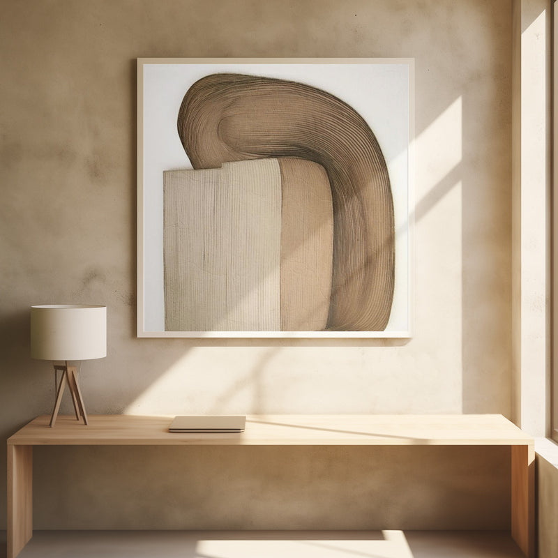 Plissê V - Stretched Canvas, Poster or Fine Art Print I Heart Wall Art