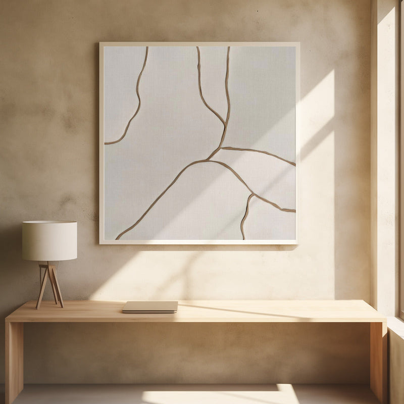 Trace I - Stretched Canvas, Poster or Fine Art Print I Heart Wall Art