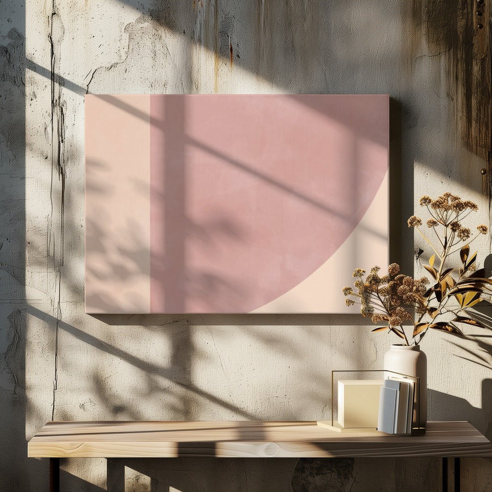 3x4 Aspectratiosoftpink36 - Stretched Canvas, Poster or Fine Art Print - I Heart Wall Art - Poster Print, Canvas Print or Framed Art Print