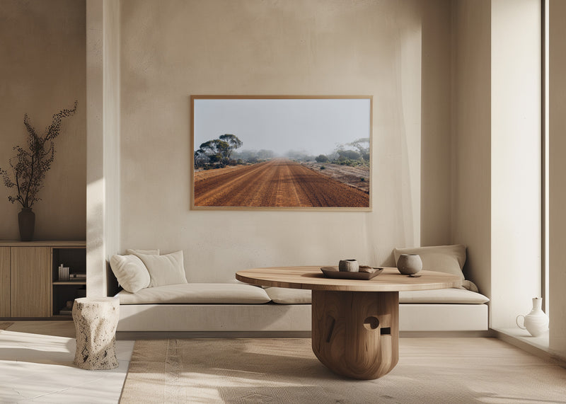 Red Dirt Road- Australian Outback Landscape Photographic Print
