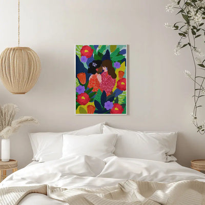 9933x14043 Din 102 May Your Love Blossom 2 - Stretched Canvas, Poster or Fine Art Print I Heart Wall Art