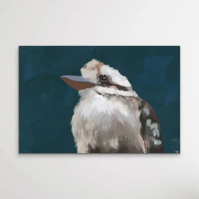 A Friend Indeed - Australian Kookaburra Native Bird Canvas or Art Print - I Heart Wall Art - Poster Print, Canvas Print or Framed Art Print