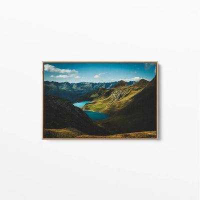A Swiss Summer - Landscape Photographic Art Print Stretched Canvas Wall Art - I Heart Wall Art - Poster Print, Canvas Print or Framed Art Print