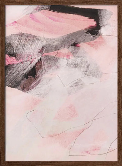 Abstract Lines - Stretched Canvas, Poster or Fine Art Print I Heart Wall Art