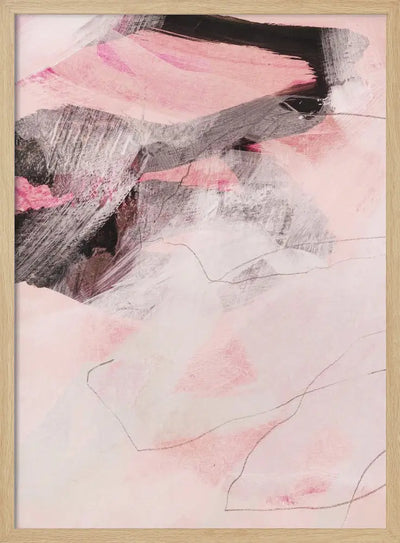 Abstract Lines - Stretched Canvas, Poster or Fine Art Print I Heart Wall Art