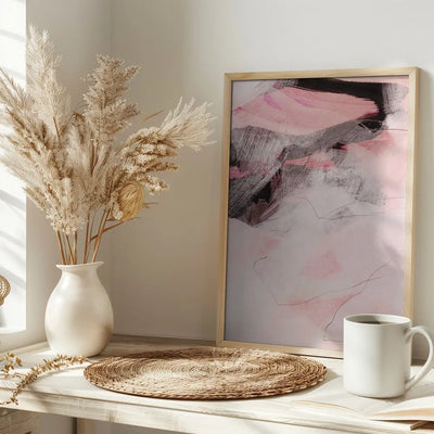 Abstract Lines - Stretched Canvas, Poster or Fine Art Print I Heart Wall Art