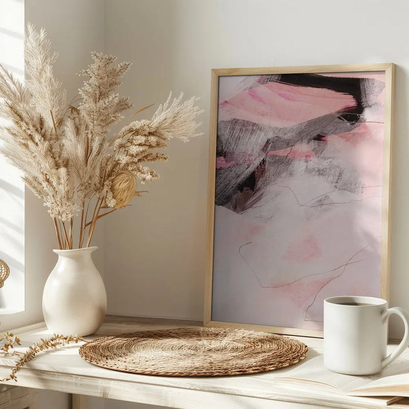 Abstract Lines - Stretched Canvas, Poster or Fine Art Print I Heart Wall Art