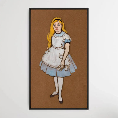 Alice in Wonderland by William Penhallow Henderson - I Heart Wall Art - Poster Print, Canvas Print or Framed Art Print