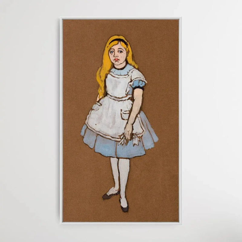 Alice in Wonderland by William Penhallow Henderson - I Heart Wall Art - Poster Print, Canvas Print or Framed Art Print