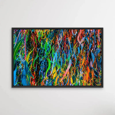 All The Colour - Colourful Eucalyptus Leaf Photographic Print - I Heart Wall Art - Poster Print, Canvas Print or Framed Art Print