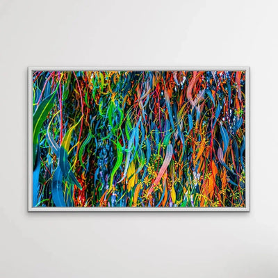 All The Colour - Colourful Eucalyptus Leaf Photographic Print - I Heart Wall Art - Poster Print, Canvas Print or Framed Art Print