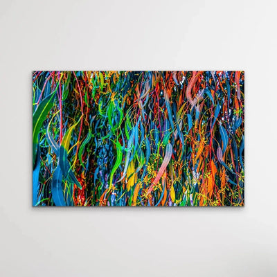 All The Colour - Colourful Eucalyptus Leaf Photographic Print - I Heart Wall Art - Poster Print, Canvas Print or Framed Art Print