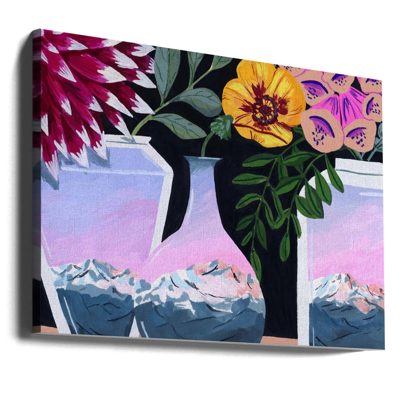 Alpenglow - Stretched Canvas, Poster or Fine Art Print I Heart Wall Art