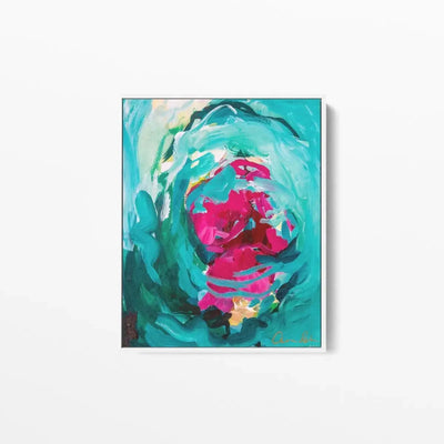 Amira Rahim - Swang- Framed Canvas Wall Art Print - I Heart Wall Art - Poster Print, Canvas Print or Framed Art Print