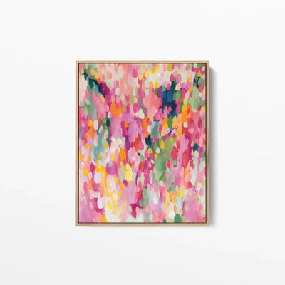 Amira Rahim - The Way You Make Me Feel - Framed Canvas Wall Art Print - I Heart Wall Art