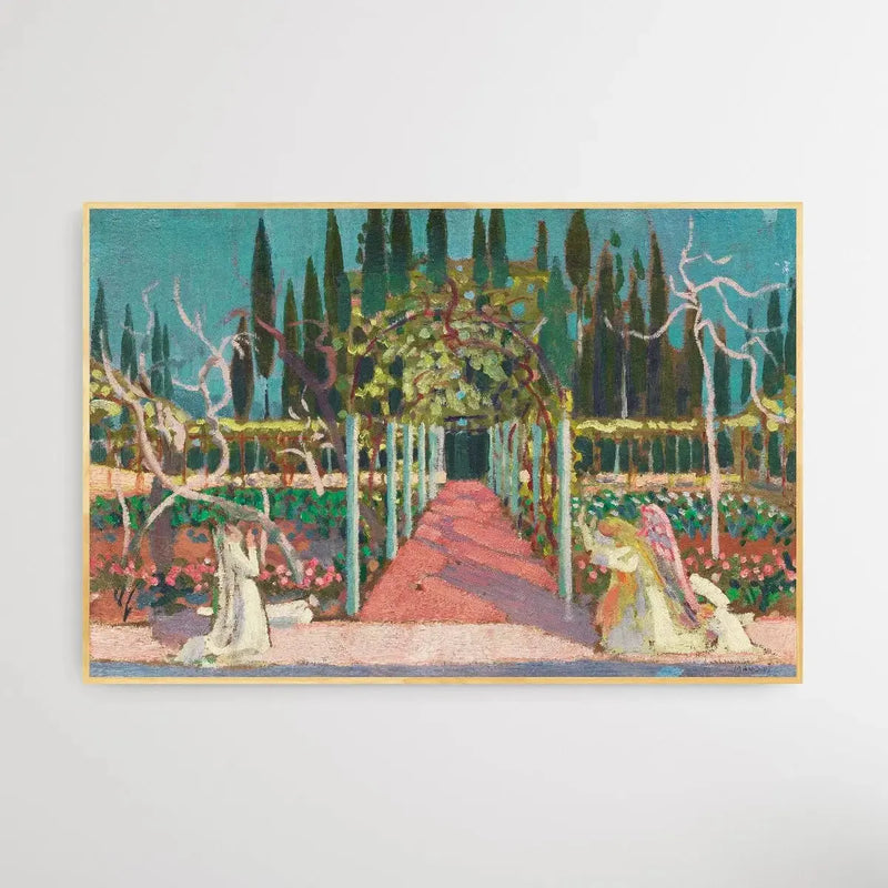 Annunciation (1907) by Maurice Denis - I Heart Wall Art - Poster Print, Canvas Print or Framed Art Print