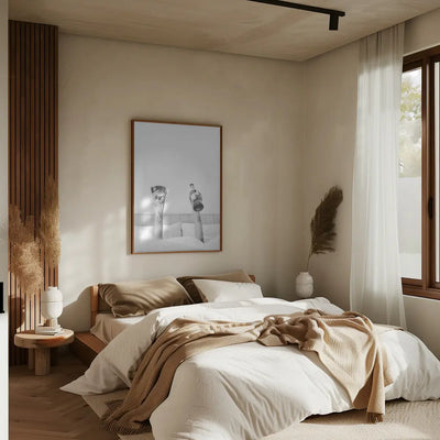 Aperol In Bed Grainy - Stretched Canvas, Poster or Fine Art Print I Heart Wall Art