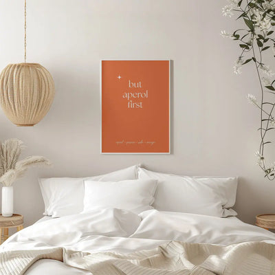 Aperol - Stretched Canvas, Poster or Fine Art Print I Heart Wall Art