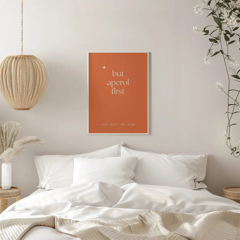 Aperol - Stretched Canvas, Poster or Fine Art Print I Heart Wall Art