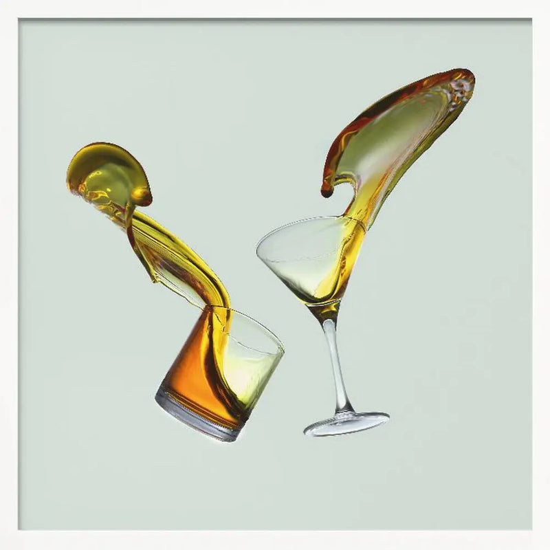 Argument - Square Stretched Canvas, Poster or Fine Art Print I Heart Wall Art