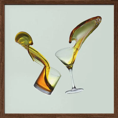 Argument - Square Stretched Canvas, Poster or Fine Art Print I Heart Wall Art