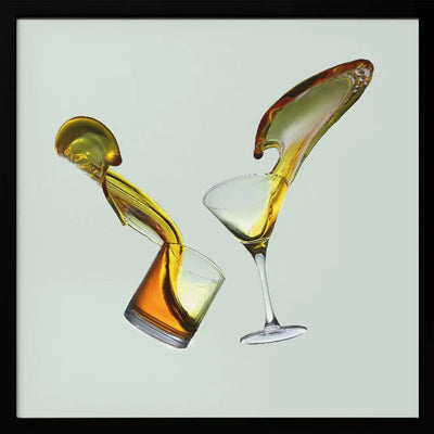 Argument - Square Stretched Canvas, Poster or Fine Art Print I Heart Wall Art