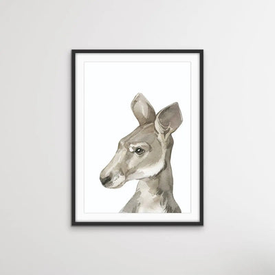 Australian Nursery Animals -Sketches of Australian Native Animals for Kids Rooms and Nurseries - I Heart Wall Art - Poster Print, Canvas Print or Framed Art Print